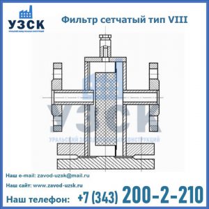 Фильтр сетчатый тип VIII в Костроме