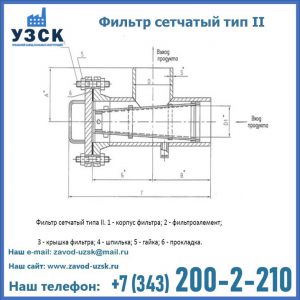 Фильтр сетчатый ФС по Т-ММ-11-2003 в Костроме