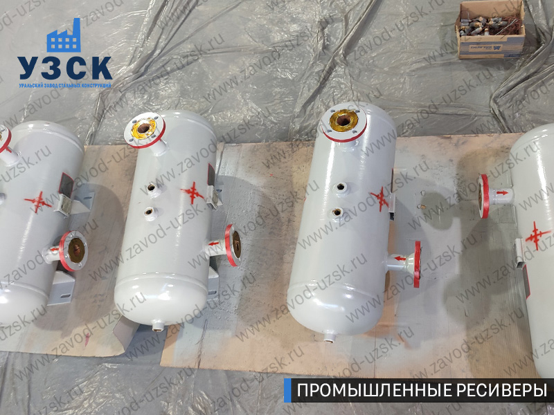 фотография емкостных ресиверов газа Кострома