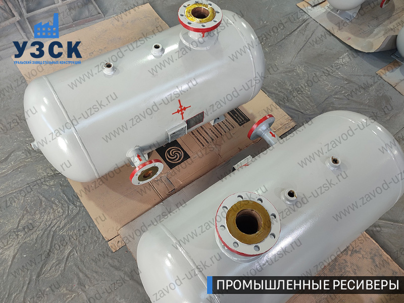 фотография промышленных ресиверовдля газа Кострома